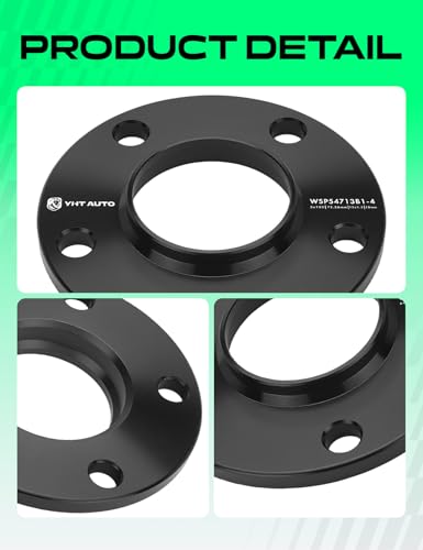 YHTAUTO 5x120 Hub Centric Wheel Spacers 10 mm for BMW - size: 10 MM Thickness, style: 4 PCS