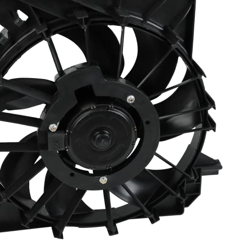 620039 Radiator Dual Cooling Fan Motor Assembly 5174358AA - style: Dodge Magnum 2005-2008 Dodge Charger 2006-2008