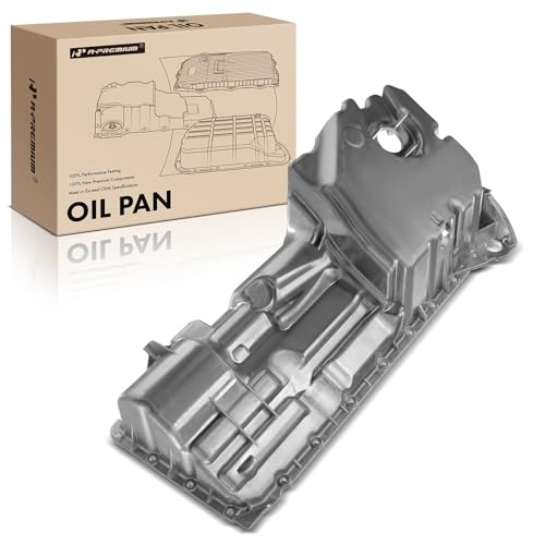 A-Premium Engine Oil Pan Sump with Drain Plug