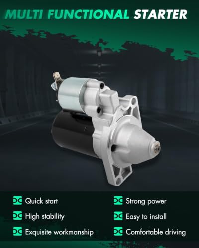 SCITOO Starter Replacement New 1968-1974,1977-1980 for MG MGB 1.8L - size: 16164N,70AB11000EB