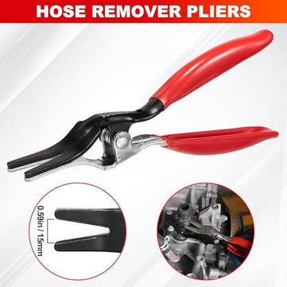Toolwiz 6 pcs Fuel Line Pliers Set, for Automotive Repair with Storage Bag - style: 6 Pack