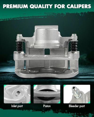SCITOO Front Right Disc Brake Caliper With Bracket 18B5423 - size: Front Passenger[18B5423]
