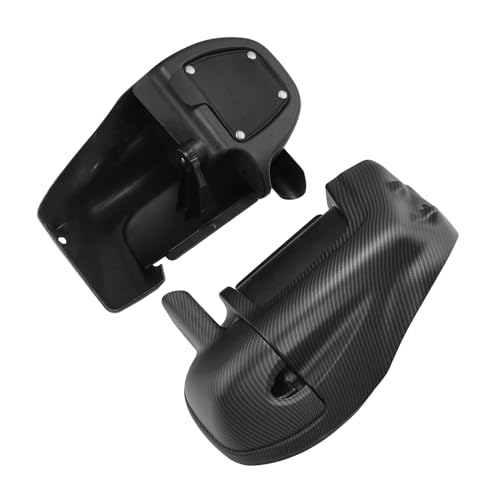 TCT-MOTORPARTS Lower Vented Fairing Glove Box Fit For Harley Street Glide Road King Electra Glide Ultra Classic FLHTC1983-2013 - color: Matte Carbon Fiber