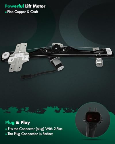 SCITOO Power Window Regulator w/Motor for Buick Enclave 2013-2017 - size: 741-029 | Front Right