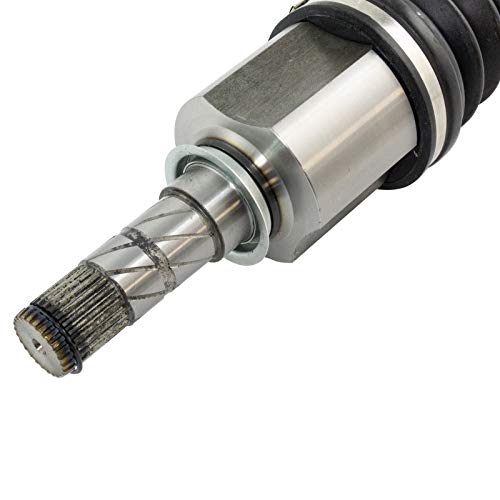 TRQ Front 2 Piece CV Axle Shaft Assembly Set - style: CSA70767