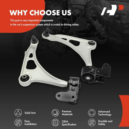A-Premium Front Lower Control Arm, with Ball Joint & Bushing - style: Front Left and Right Wheels
