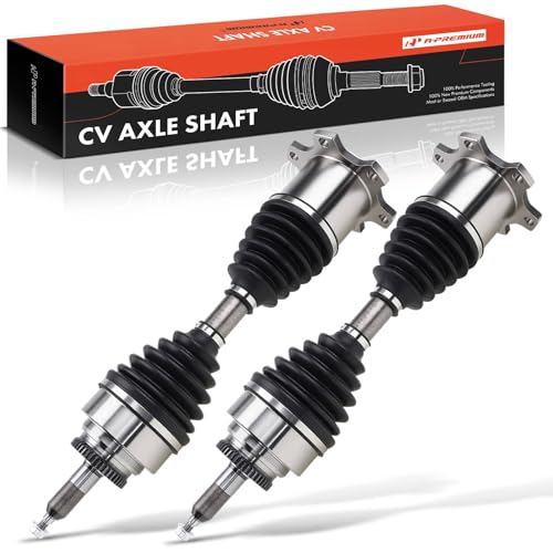 A-Premium Set of 2 Front CV Axle Shaft Assembly - style: Front Driver and Passenger Side