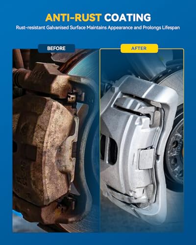 PHILTOP Front Brake Caliper w/o Pads Compatible with 1999-2003 F150 - size: 18-B4750, 18-B4751