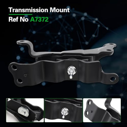 Engine Motor Mount and Transmission Mount Compatible with Murano 2009-2014 - size: A7399 A4365HY A7381 A4371HY A7372 A7363
