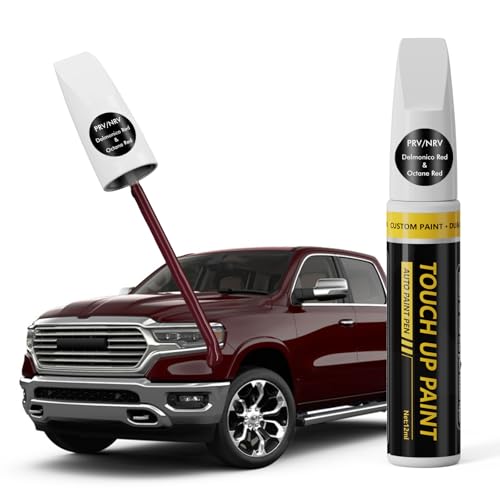 Octane Red/Delmonico Red PRV/NRV Car Touch Up Paint for Dodge Ram - color: Octane Red / Delmonico Red (PRV/NRV) for 2025 RAM 1500/2024 RAM 1500/2023 RAM 1500/2025 RAM 2500/2024 RAM 2500/2025 RAM 3500