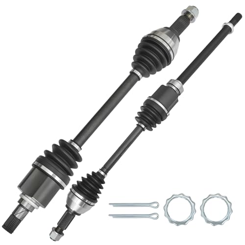 Betthand Front CV Axle Set Fit for 2013-2018 Altima Nissan L4 2.5L Sedan - size: 666417+666431