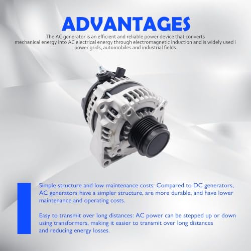 14007N 150 AMP New Alternator Compatible with Chevy Silverado 1500 - size: 14007N