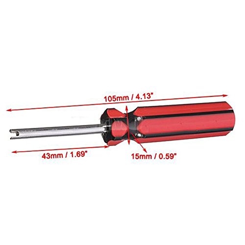 Tire Valve Stem Removal Tool,Valve Core Tool,Schrader Valve-Stem Core Remover,Tire Valves Tools for Schrader Valves Cores,Universal Motorcycle Car Truck Bike Valve-Stem Screwdriver