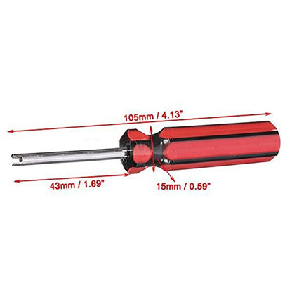 Tire Valve Stem Removal Tool,Valve Core Tool,Schrader Valve-Stem Core Remover,Tire Valves Tools for Schrader Valves Cores,Universal Motorcycle Car Truck Bike Valve-Stem Screwdriver