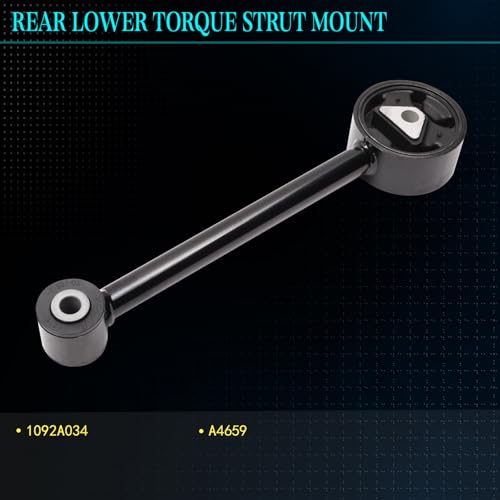 Motor Mount Kit for Mitsubishi Mirage 14-22 1.2L Auto - size: 4 Pieces