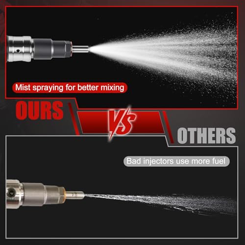 68210105AA Fuel Injector Set of 1 Compatible with 2011-2012 Ram 3500 6.7L - color: QMP-I02H0145