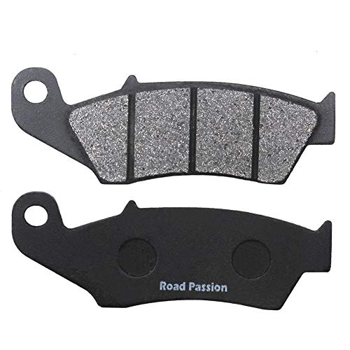 Road Passion Carbon Fiber Front & Rear Brake Pads for HONDA CR125R CR250R 2002-2007 / CRF250R CRF250X 2004-2009 / CRF 450R CRF 450X 2002-2009