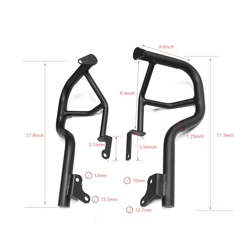 MZS Motorcycle Engine Guard Highway Crash Bar for Vulcan S 650 2015-2026 - size: Vulcan S 650 2015-2026