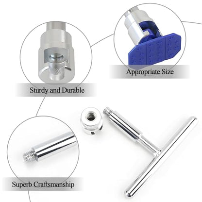 Huli 18 PCS Car Dent Puller Kit, Paintless Dent Repair Tools for Car Body