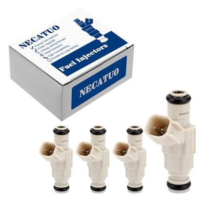 Set of 4 Fuel Injectors FJ499 Compatible with Chrysler Dodge - color: Set of 4, size: FJ499