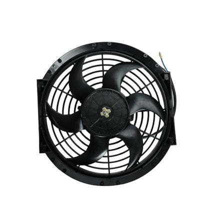10 Inch Universal Slim Fan Push Pull Electric Radiator Cooling Fan - size: 10inch 80W