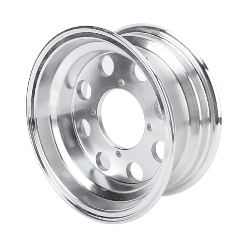 Qqmora 8 Inch Motorcycle Rear Wheel Rim High Performance Fine Polished Aluminum Alloy Wheel Hub for Monkey Z50 Z50R Z50J Mini Bike