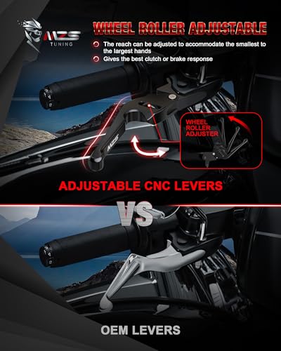 MZS Motorcycle Clutch Brake Levers for HD Touring 17-20, Trike 19-20 - size: 2017 to 2020 Touring