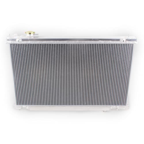 OHOB-COOL High Performance Full Aluminum Radiator For Infiniti G35 V6 3.5L 2003 2004 2005 2006 2007 - size: 2003-2007 Infiniti