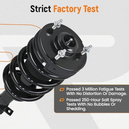 maXpeedingrods 4Pc Front Strut Rear Shock for Chevy Silverado 1500 RWD/4WD - size: 4x Front Strut+Rear Shock(07-13 RWD/4WD)