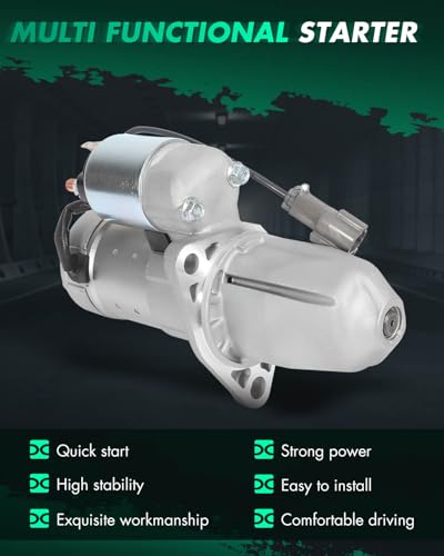 SCITOO Starter Fit For INFINITI I30 1996-1999 V6 3.0L 17713N - size: 17713N