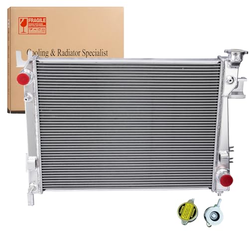 Radiator for 2004-2009 Dodge Ram 1500 2500 3500 - size: 2 Row Radiator