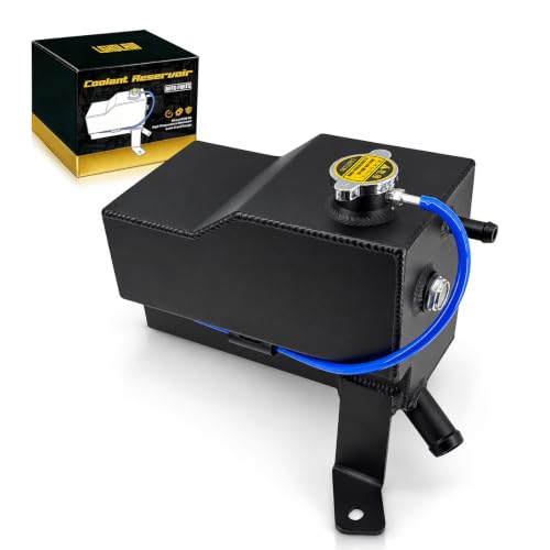 603102 Aluminum Coolant Reservoir Tank with Sensor & Cap for Chevy - size: Aluminum603-102