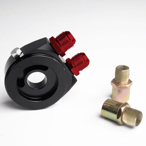 G-PLUS Universal 25 Row 10AN-AN10 Engine Transmis Sion Oil Cooler Kit - color: Black-Flat angle Style, size: 25 ROW
