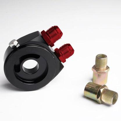 G-PLUS Universal 25 Row 10AN-AN10 Engine Transmis Sion Oil Cooler Kit - color: Black-Flat angle Style, size: 25 ROW