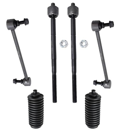Detroit Axle - 12pc Front End Control Arms Kit for 2009-2020 Dodge Journey - size: 12CS47725/12PC