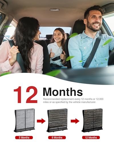Puroma Cabin Air Filter Activated Carbon for CP930 CF10930 CAF1869P Subaru - style: CAF930S