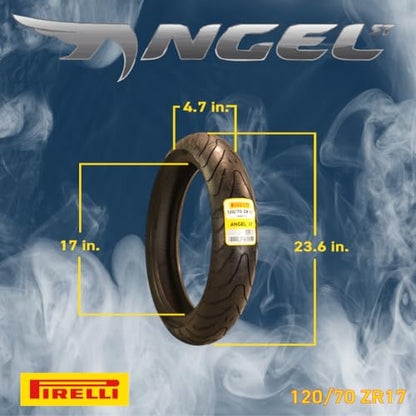 Pirelli Angel ST Motorcycle Tire Set 120/70ZR17 58W & 190/55ZR17 75W - size: 120/70R17 190/55R17