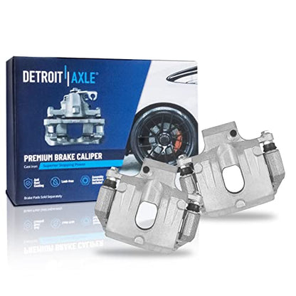Detroit Axle - 6pc Rear Brake Kit for Chevrolet Traverse GMC Acadia - size: 6BP3700056/Kit