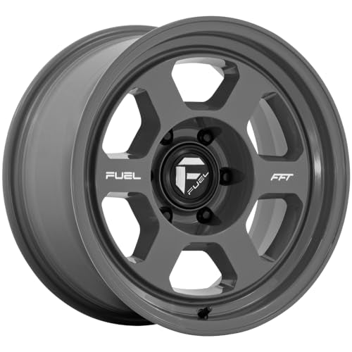 Fuel 1PC D860 17X8.5 6X5.5 BTL-GRAY -10MM - FC860AX17856810N - color: BATTLESHIP GRAY, size: 17X8.5, 6X5.5, 4.36, -10mm