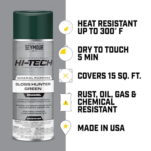 Seymour EN-50 Hi-Tech Engine Spray Paint, Universal Gold 12 Ounce (Pack of 1) - color: Universal Gold