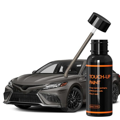 1H1 Predawn Gray Mica Touch Up Paint Compatible with Toyota Car - color: Predawn Gray Mica (1H1)