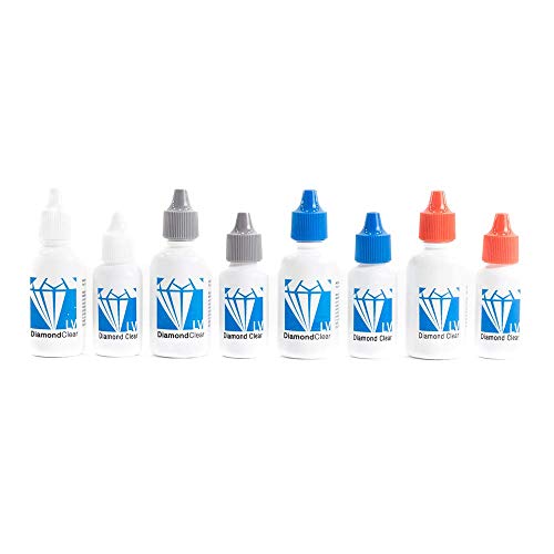 DiamondClear Windshield Repair Resin LV, Automotive Nano Fluid Glass Filler for Fixing Chips, Cracks and Star Breaks, Windscreen Crack Repair - Clear - 30cc