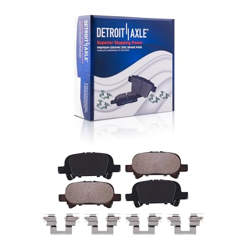 Detroit Axle - Brake Pads for 2000-2001 Toyota Camry, 2000-2004 Avalon - size: 4P280026/Kit