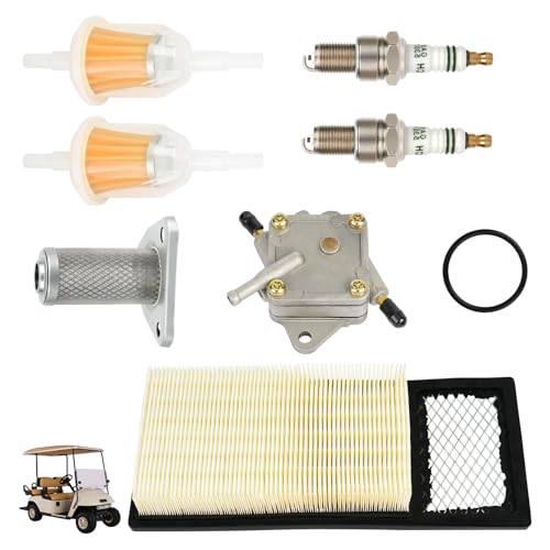Panglong EZGO Tune Up Kit, Suitable for 1994-2003 EZGO TXT, Medalist 4 Cycle 295cc 350cc Gas Golf Cart, Replacement OEM#72368G01 26591G01 72084-G01 72021-G01 5307