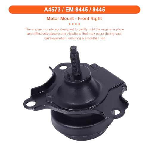 Engine Motor Mount Compatible with Honda Element 2003 2004 2005 2006 2.4L，Replacement for A4579 A4573 A4504 A6597 - size: Element 2.4L 03-06