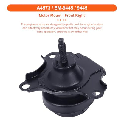 Engine Motor Mount Compatible with Honda Element 2003 2004 2005 2006 2.4L，Replacement for A4579 A4573 A4504 A6597 - size: Element 2.4L 03-06