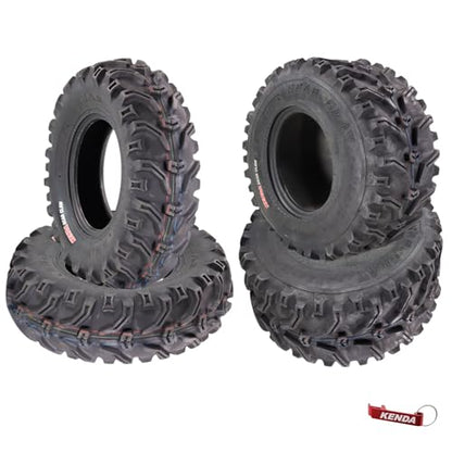 Kenda Bear Claw Front 23x8-11 & Rear 23x10-10 ATV, UTV, or SXS Tires - size: 23x8-11 & 23x10-10