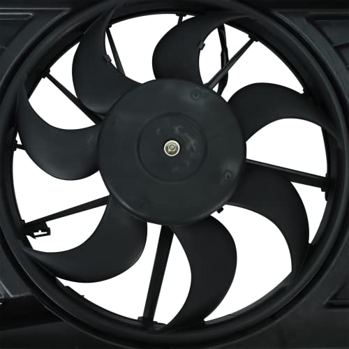 Radiator Cooling Fan Assembly Compatible with Ford Focus 2012-2017 2.0L - style: Ford Focus 2012-2017