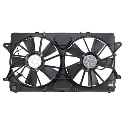 TRQ Radiator Dual Cooling Fan Assembly - style: RFA80237