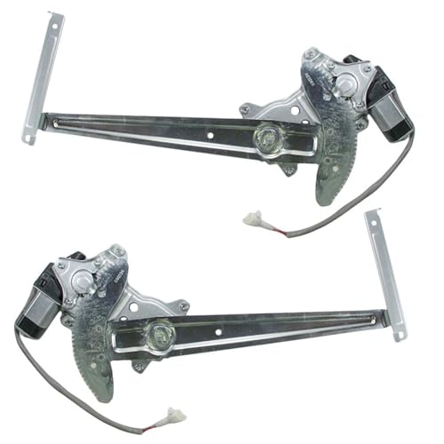 TRQ Driver & Passenger Side Power Power Window Regulator & Motor Assembly - style: WRA50498